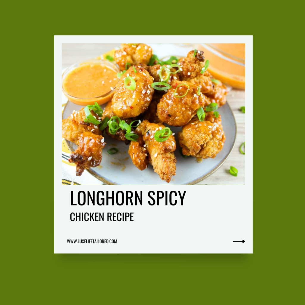 Longhorn Spicy Chicken Bites
